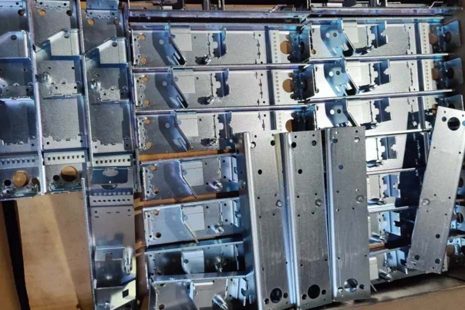 Tôlerie - Pliage - soudure - traitement zingué blanc 2